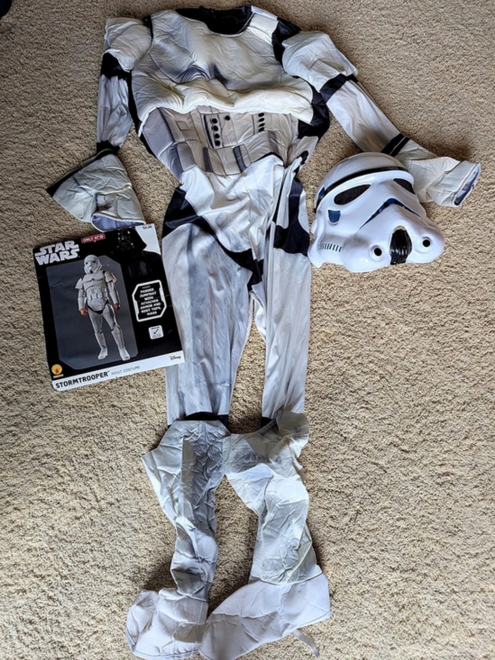 Star Wars Stormtrooper Adult Costume White NWT